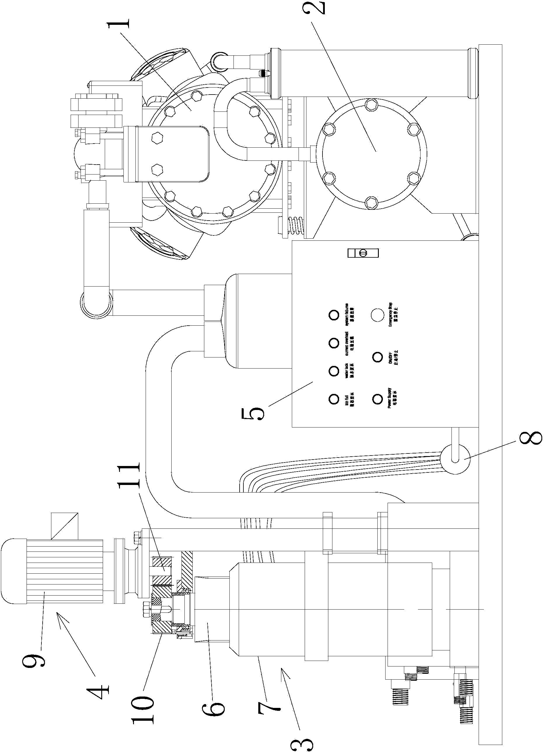 Marine seawater ice-making equipment and ice-making method thereof