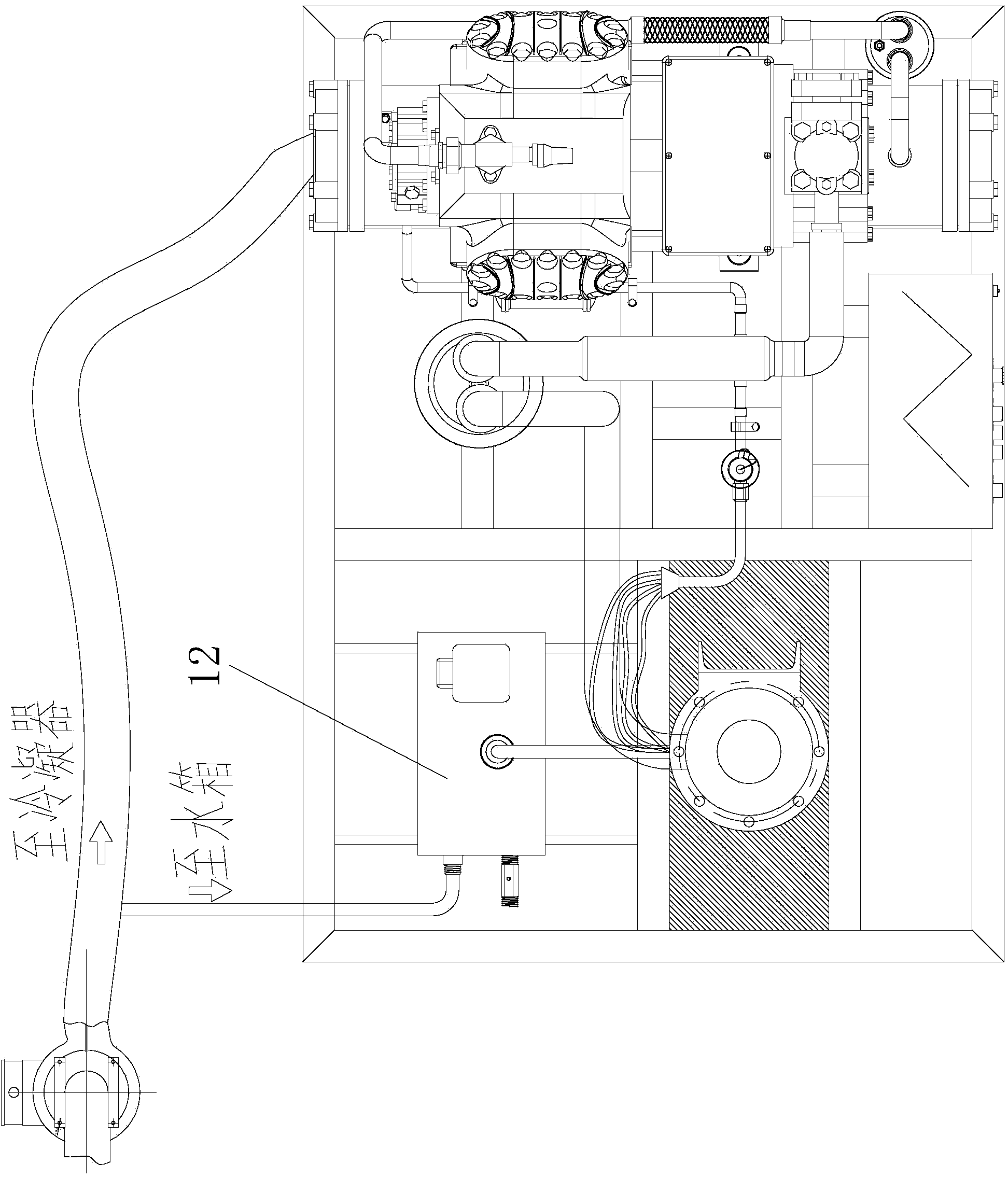 Marine seawater ice-making equipment and ice-making method thereof