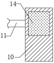 Energy-saving feeding device for ecological running water fish culture