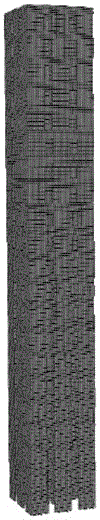 Anti-collapse optimization design method of reinforced concrete shear wall structure