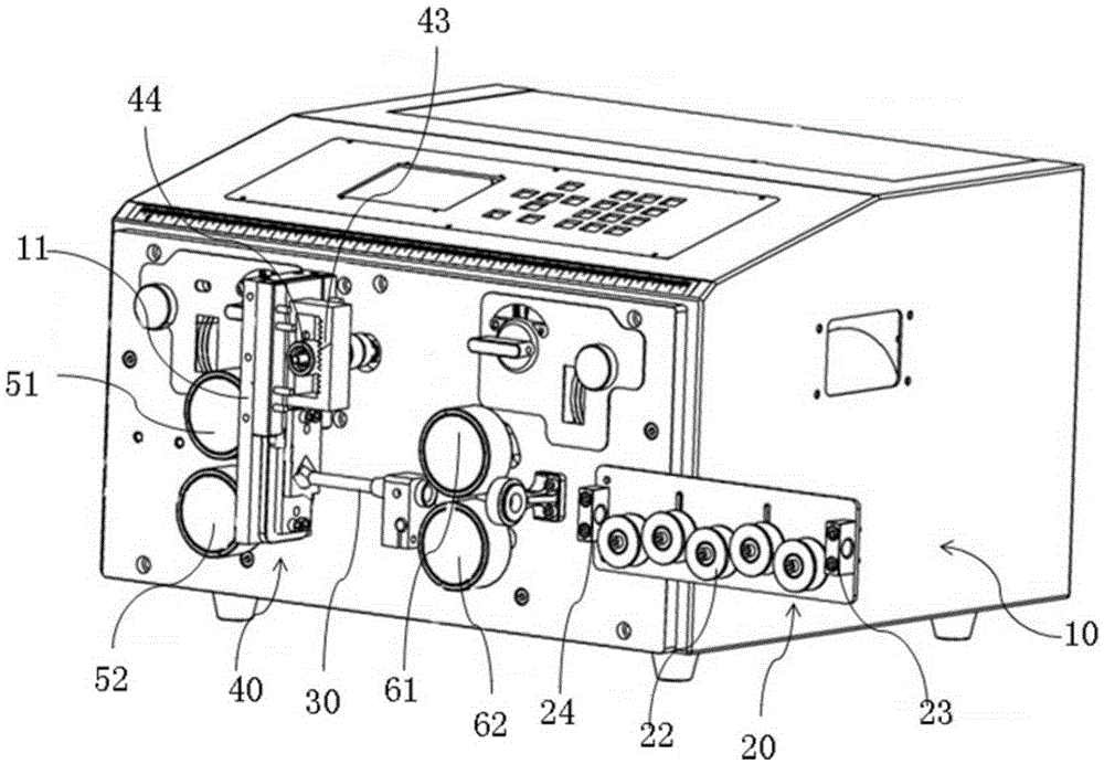 Automatic wire-stripping machine