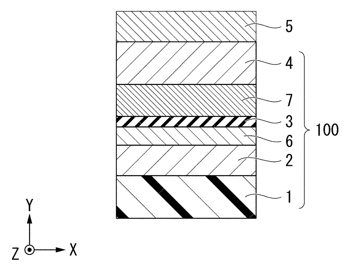 Magnetoresistance effect element