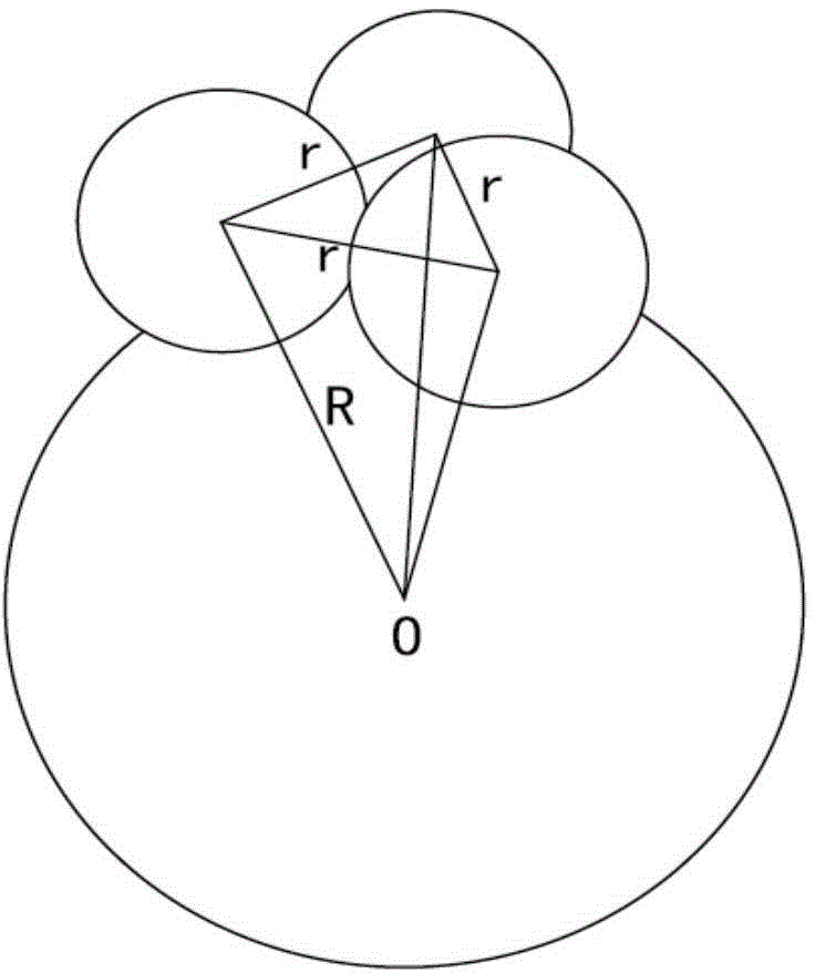 Discrete element method based method for improving particle discrete contact detection efficiency