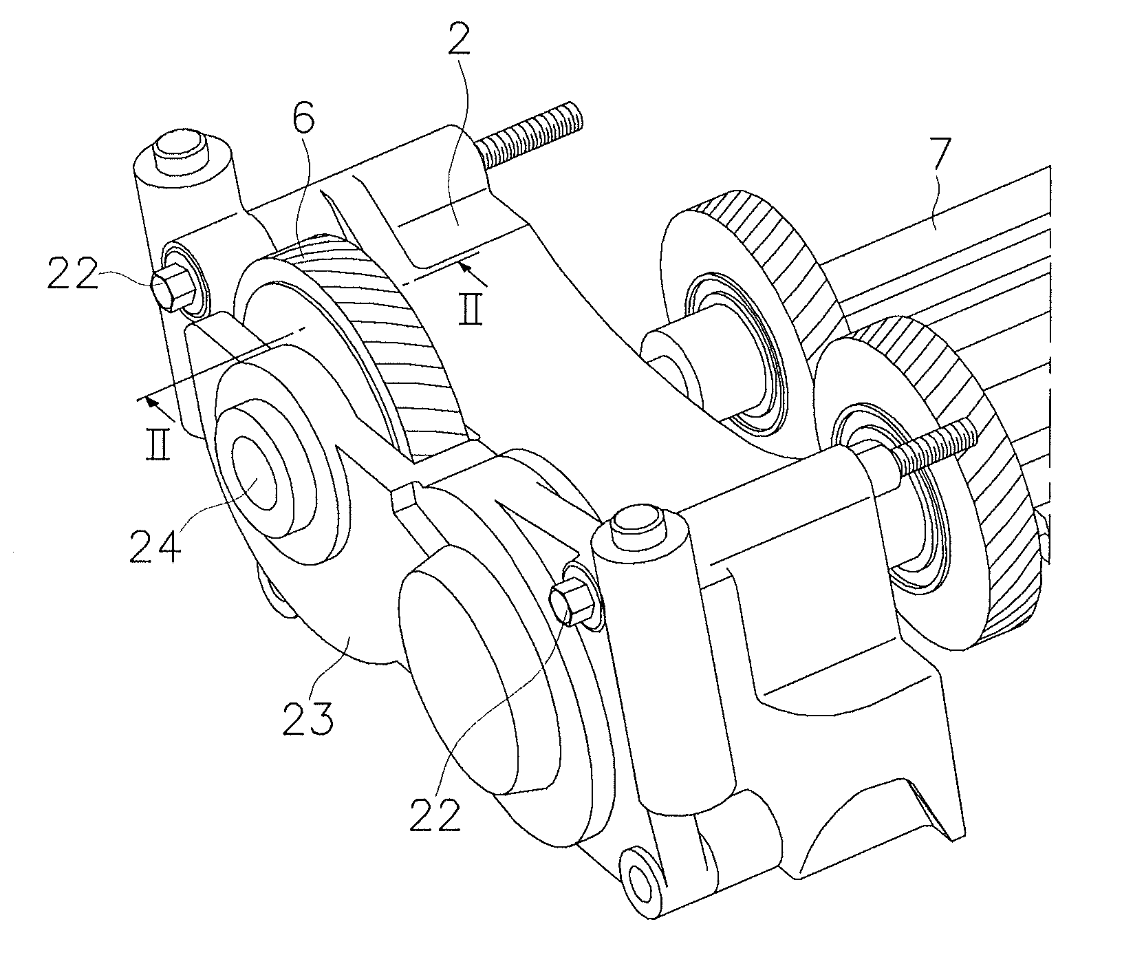 Balance shaft module for vehicle