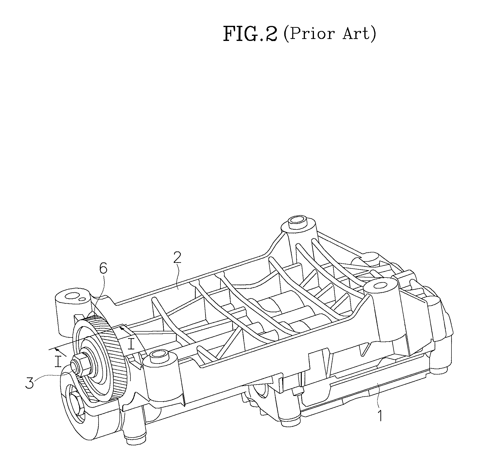 Balance shaft module for vehicle