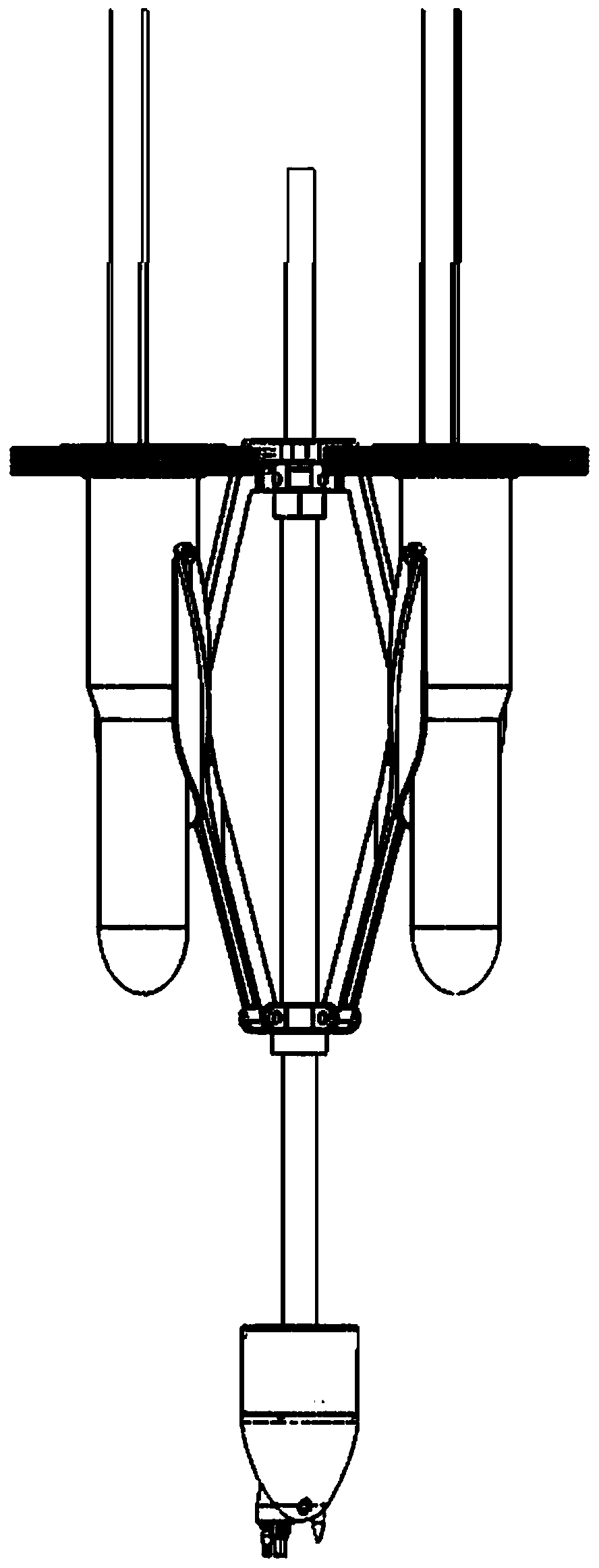 A deep-sea mount release mechanism