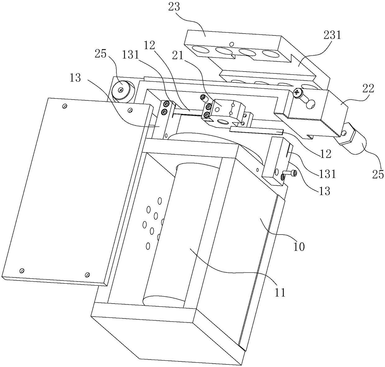 Test and Test Jitter Platform and Its Jitter Method