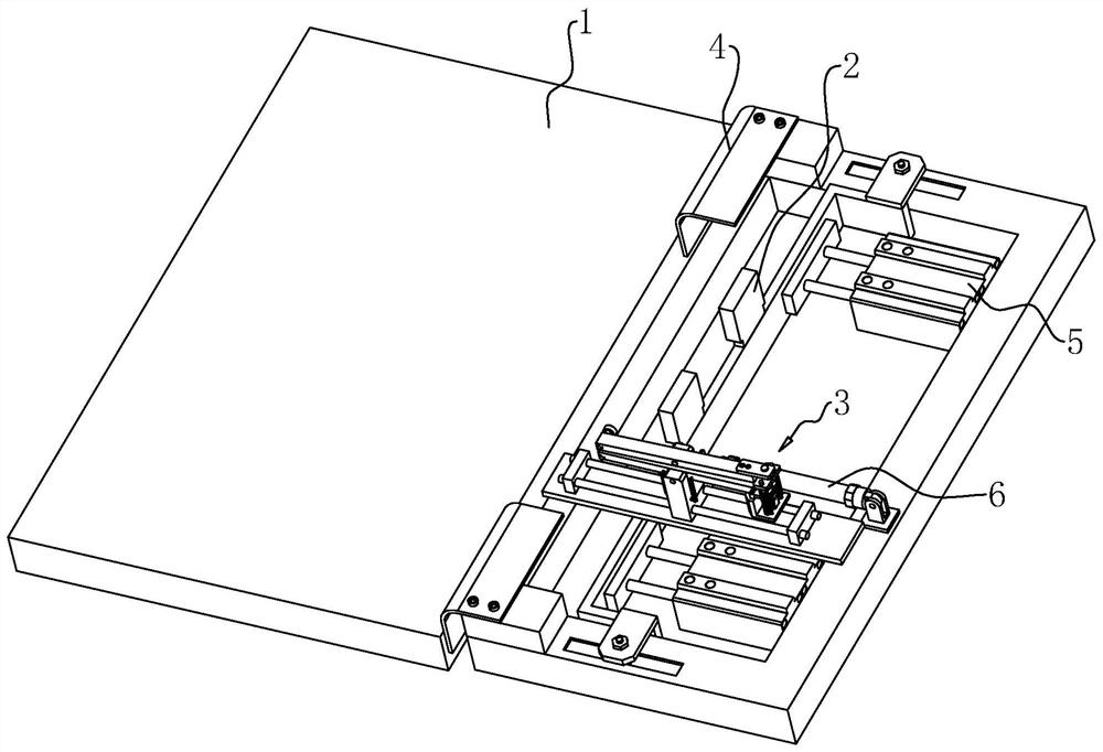 Stacking table for plate processing