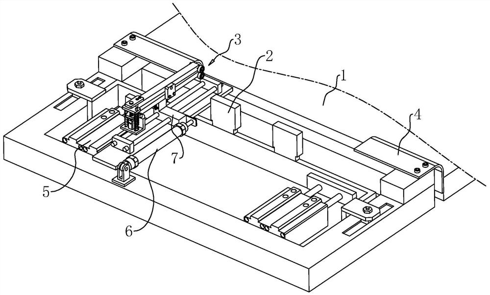 Stacking table for plate processing