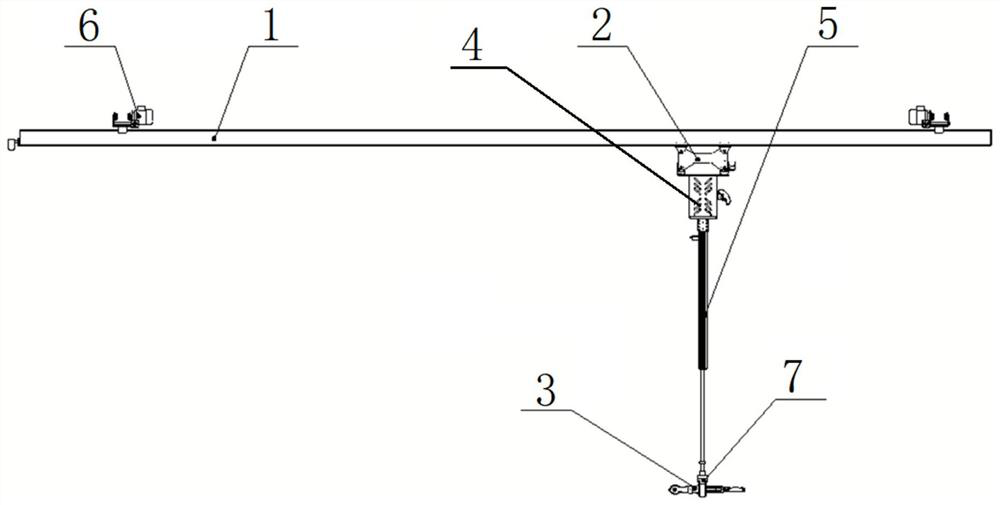 Electric truss type intelligent assembly workstation