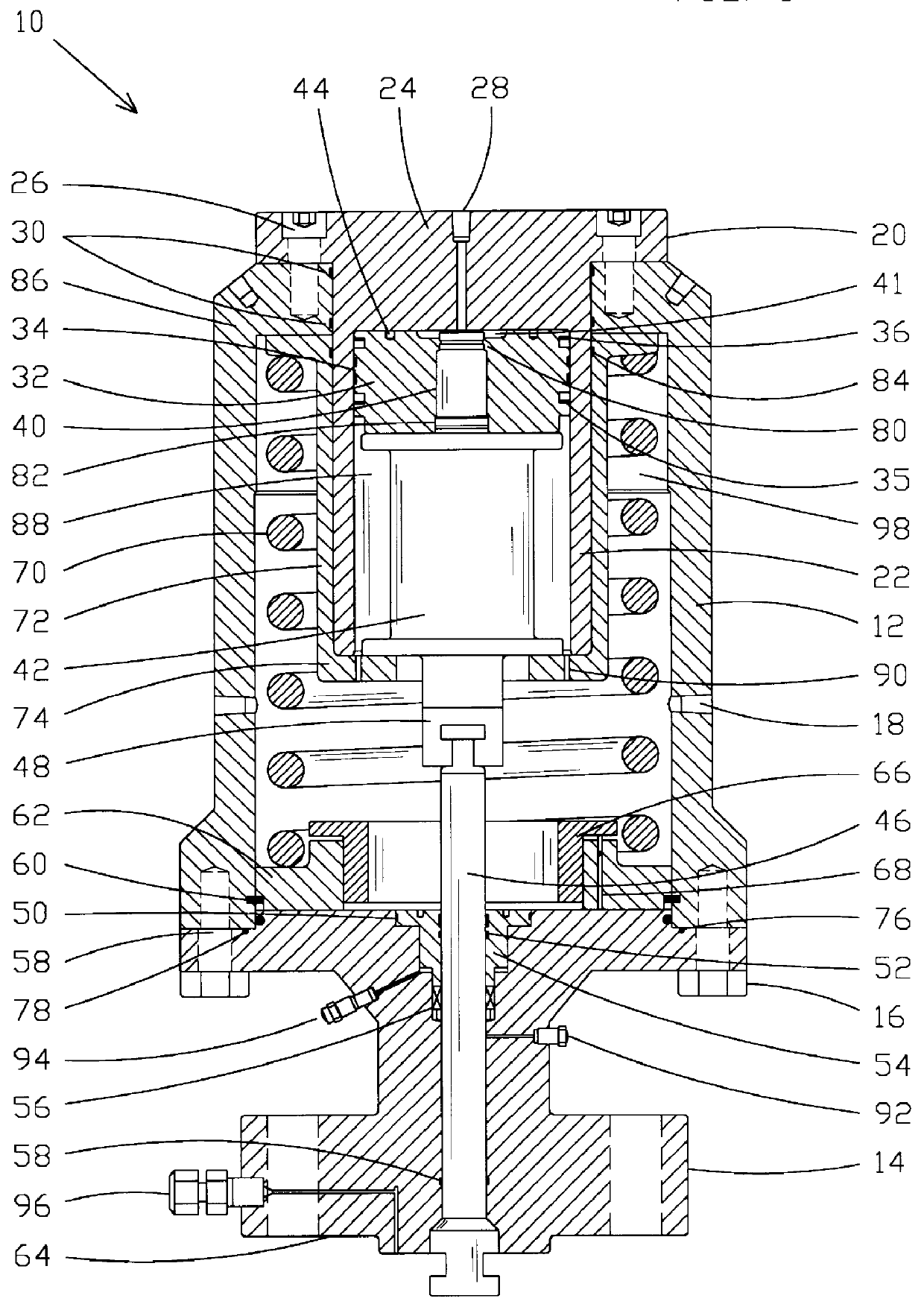 Subsea valve actuator and method