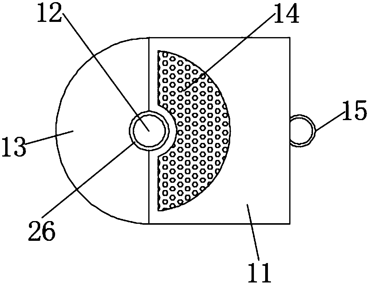 Mop bucket with water circulating function