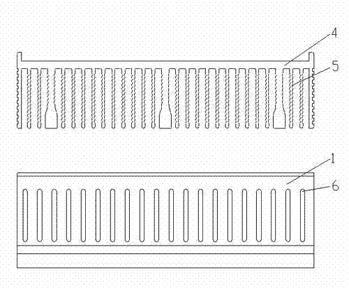 Radiation type LED (light-emitting diode) tunnel lamp