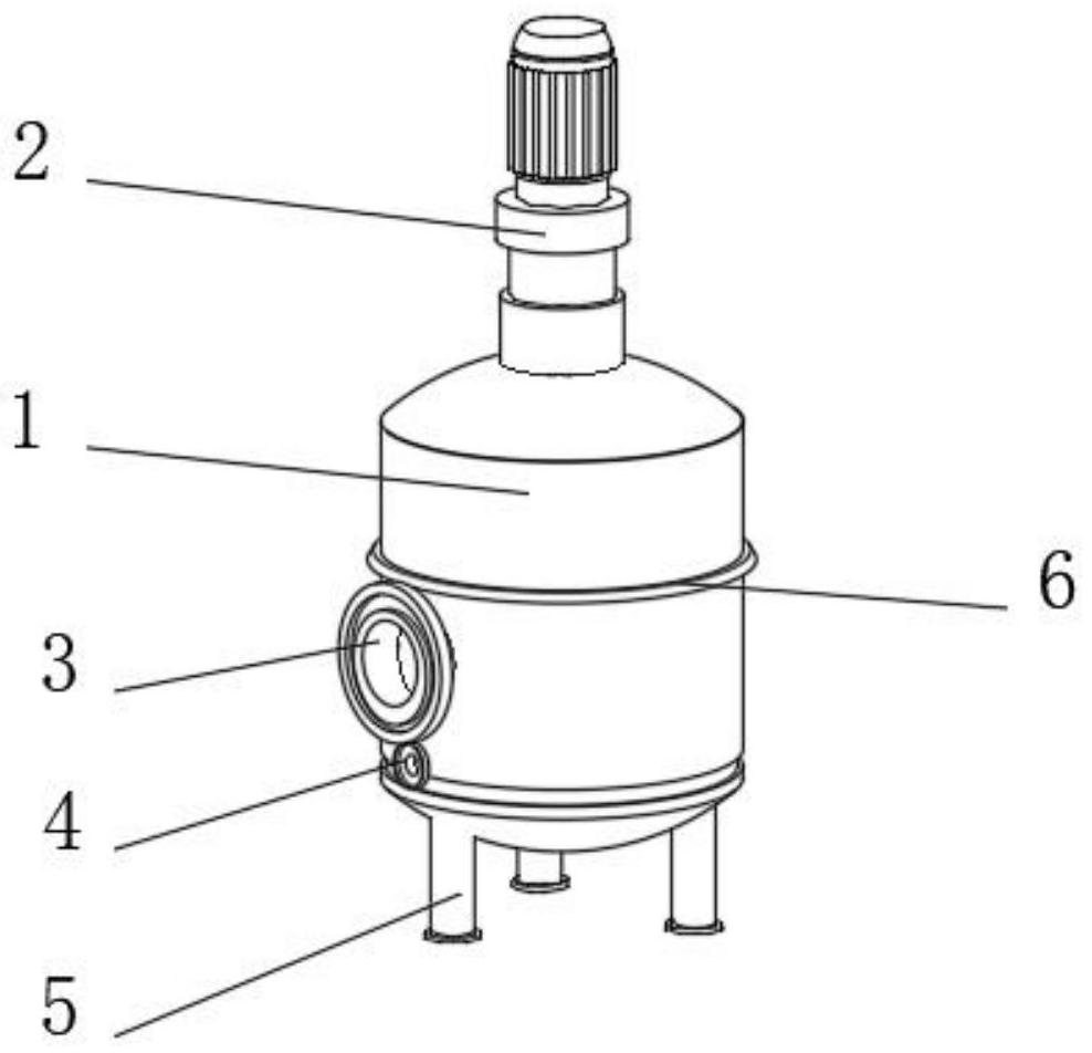 Efficient biological fermentation reaction device