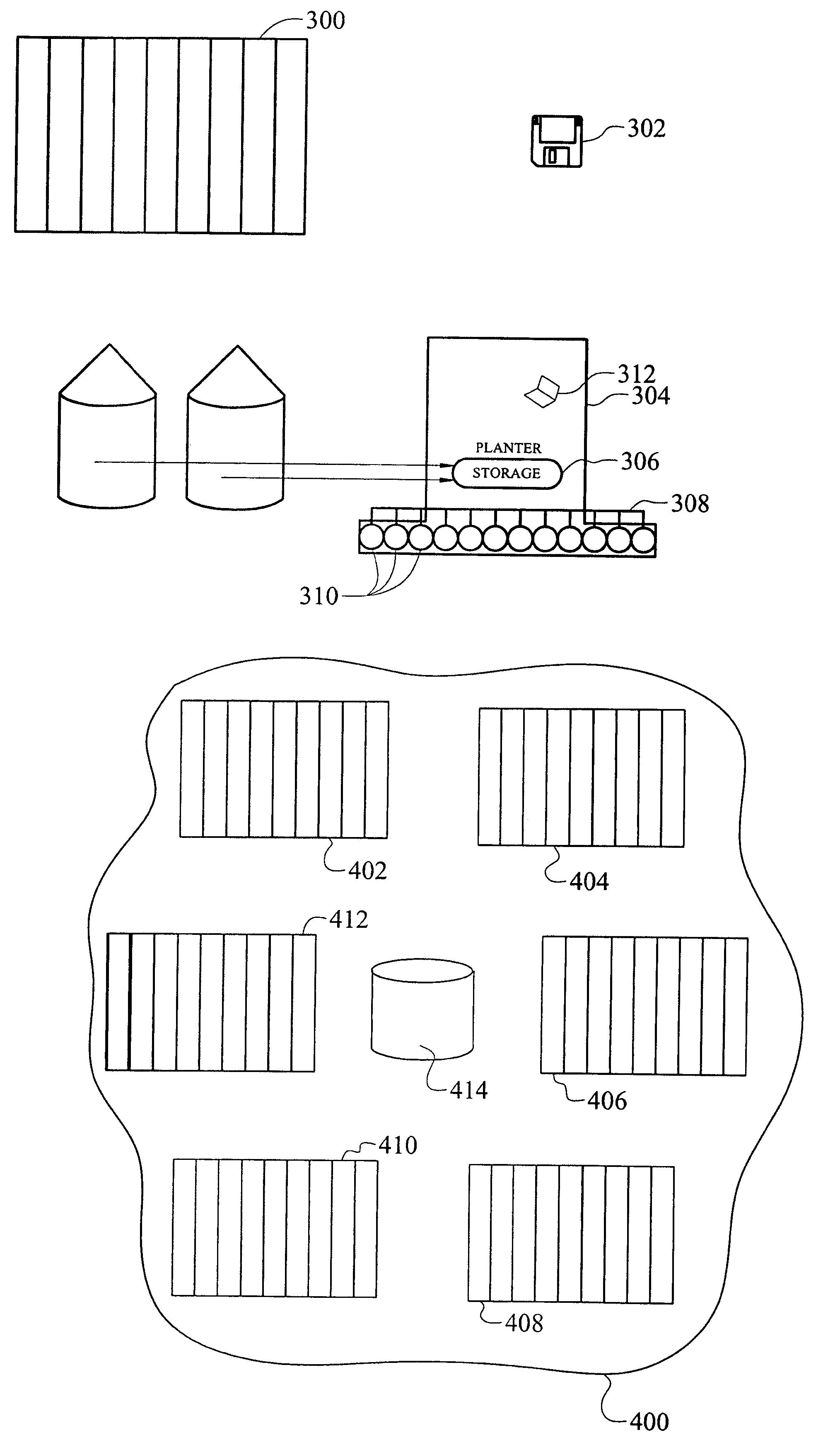 Custom planter and method of custom planting