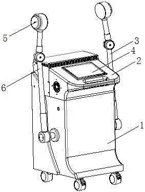 PLC double-end multipurpose therapeutic apparatus for traditional Chinese medicine fumigation