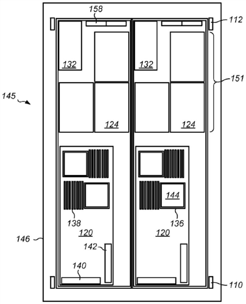 Partial width rack mount computing equipment