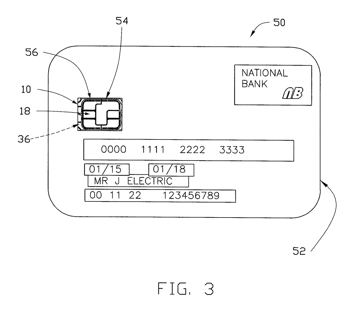 Colored smart card module