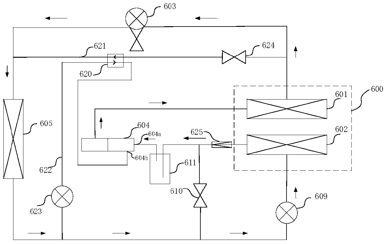 Heat pump air conditioning system and electric vehicles