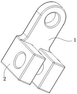 A circuit board locking structure for high-speed rotation test in low-speed wind tunnel