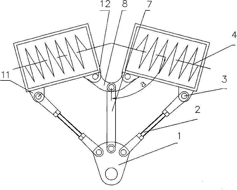 Rolling compaction type ice and snow removing device