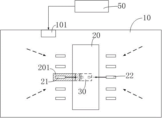 A TV main board pcb and its method for suppressing tdma noise