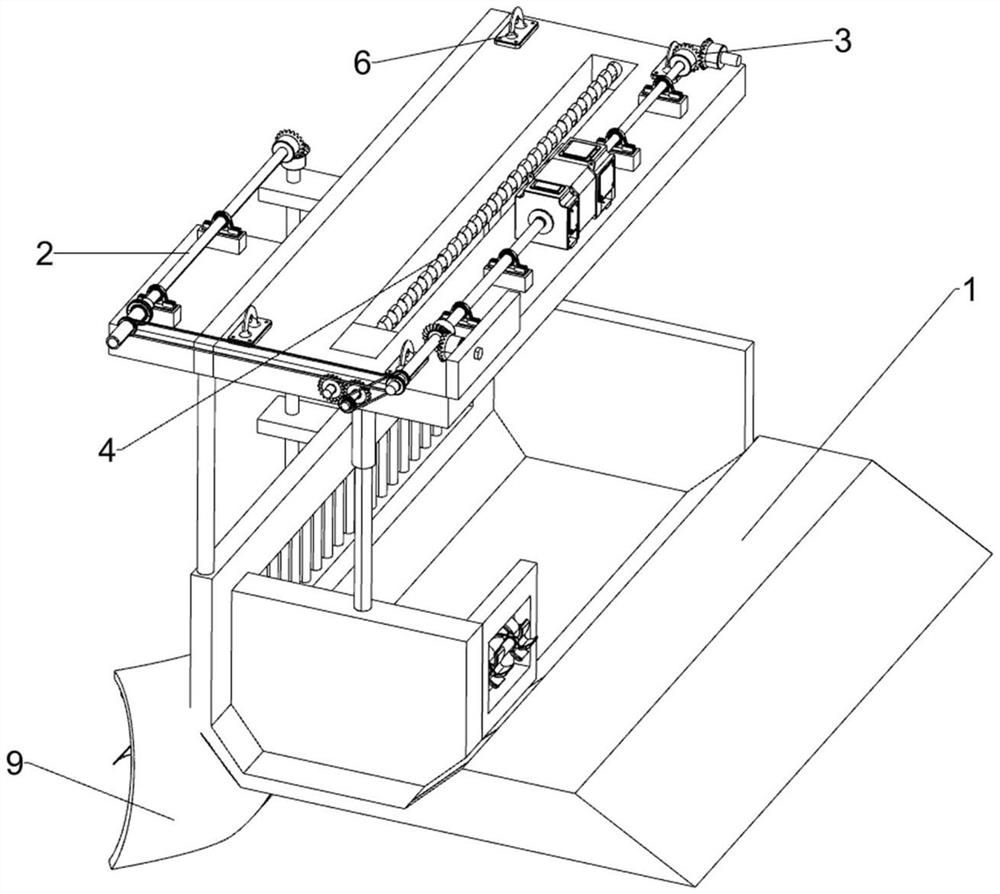 Pond cleaning apparatus for breeding industry