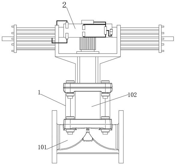 Intelligent valve and using method thereof