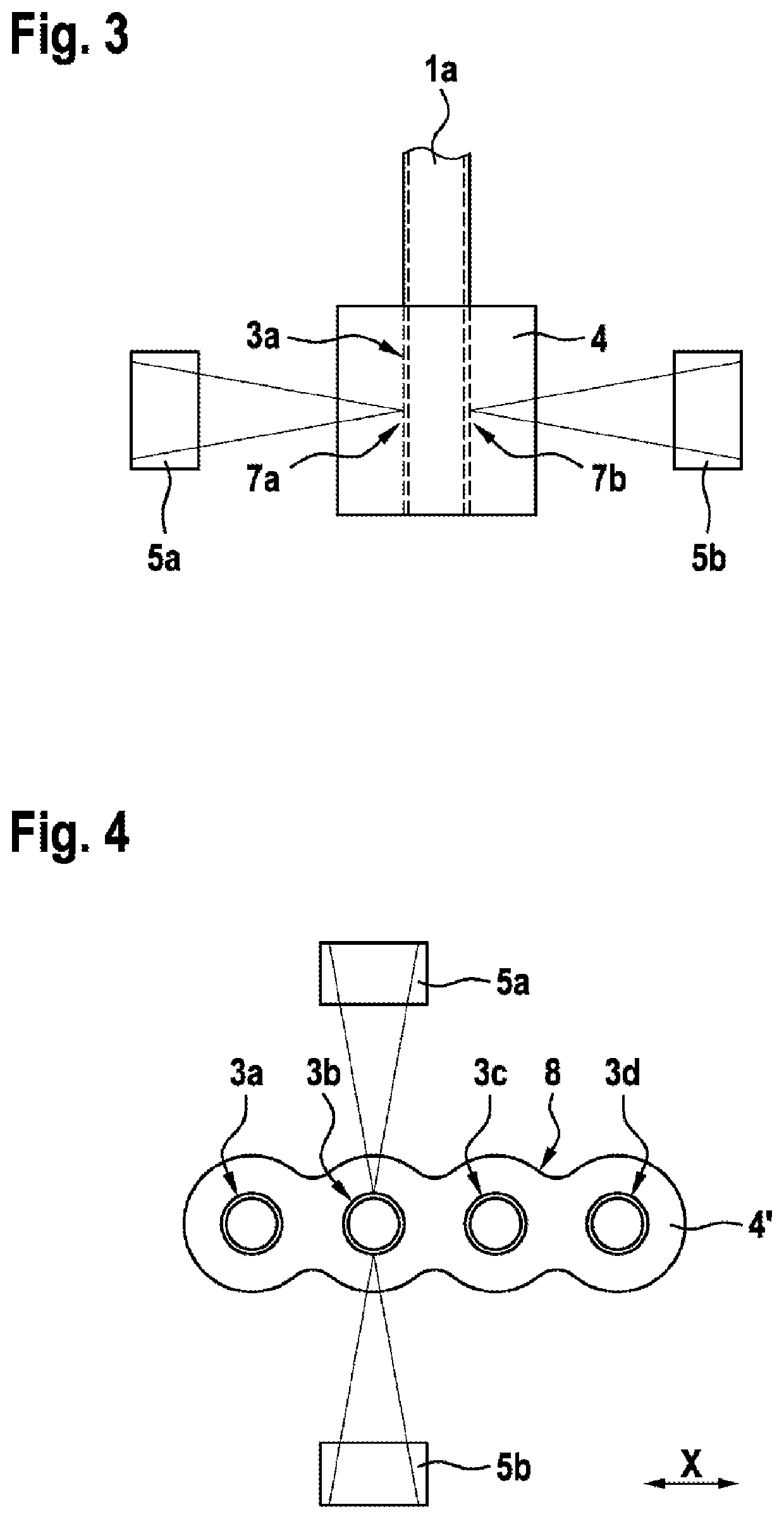 Method and apparatus for producing a plug-through connection of a plurality of cables or hoses through a plastic component