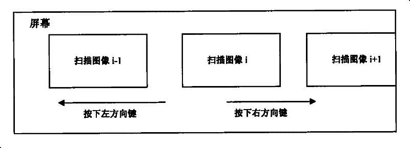 Image pullback method and device in X-ray security inspection system