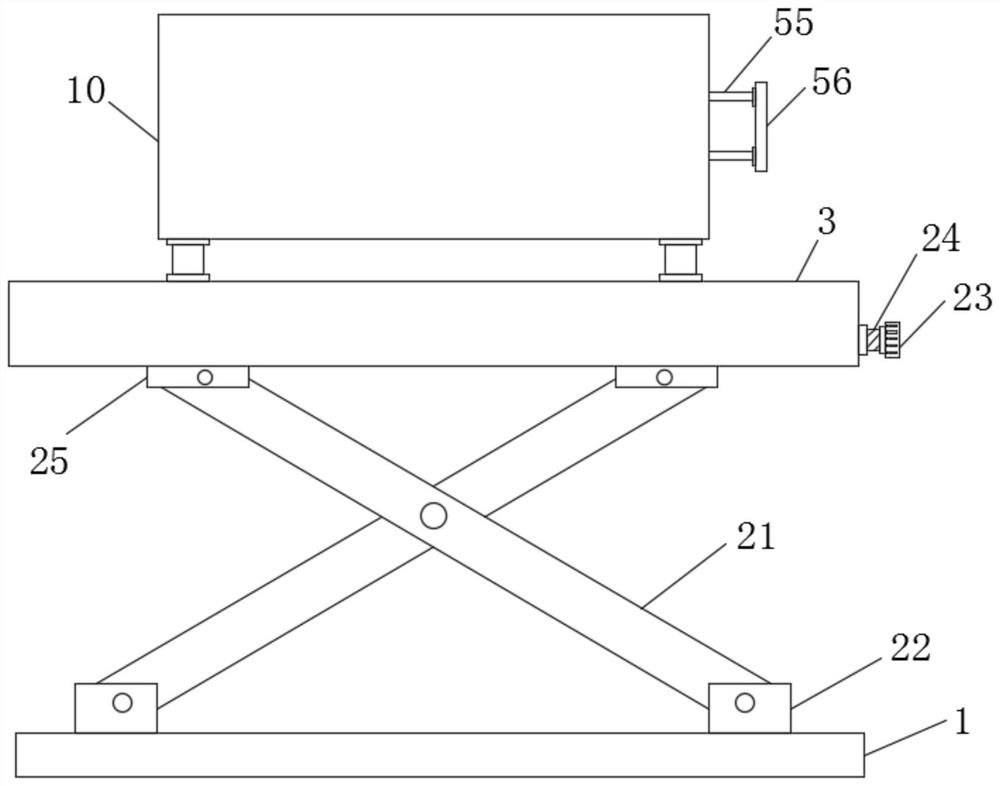 Protection device for internally installing magnetostrictive displacement sensor