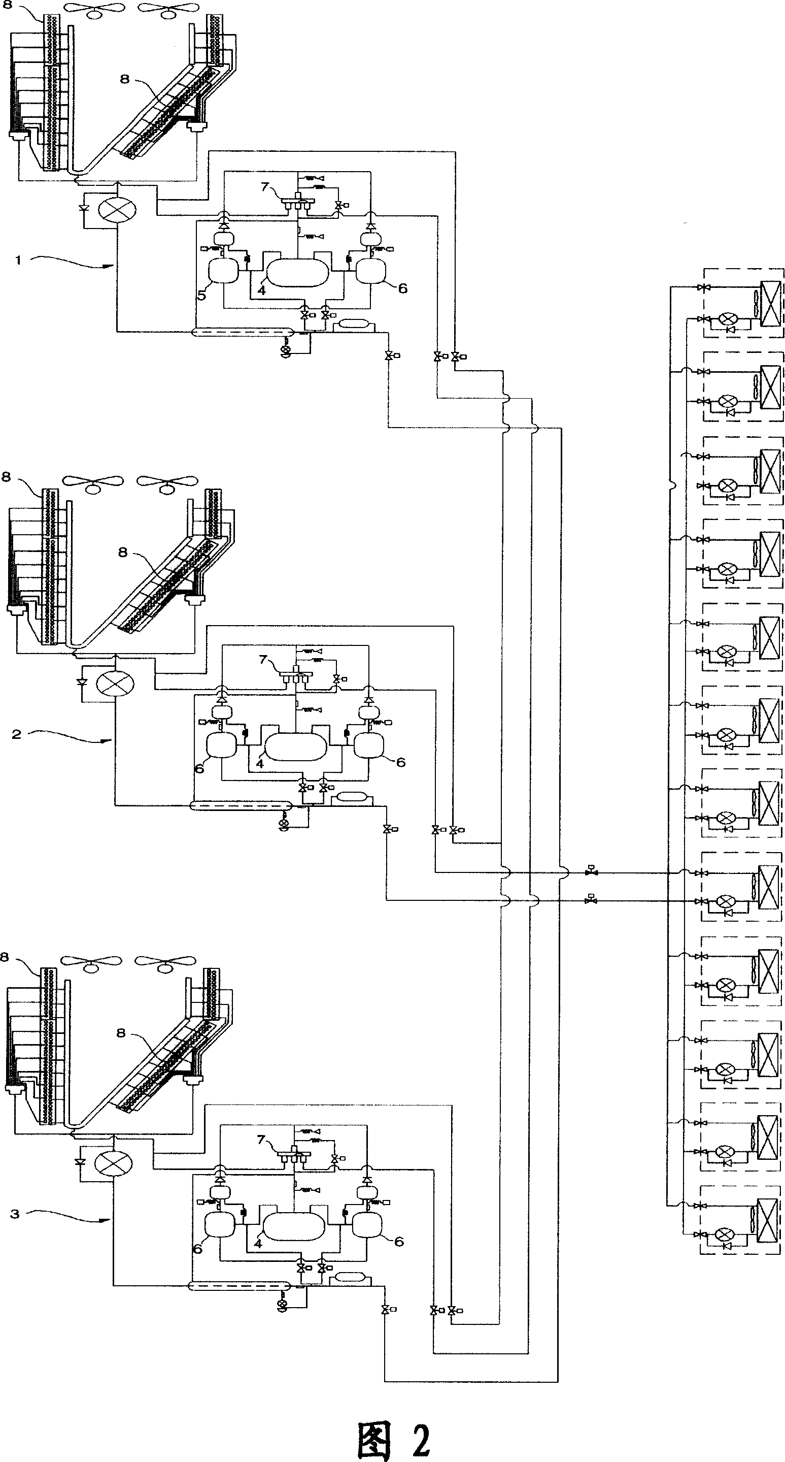 Duplex air governor and its control method