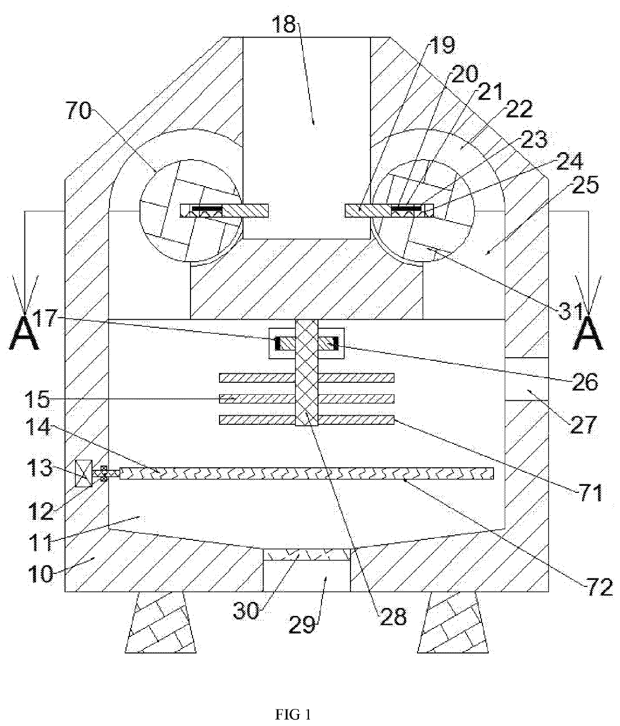 Woolen wool washing apparatus for chemical fiber production