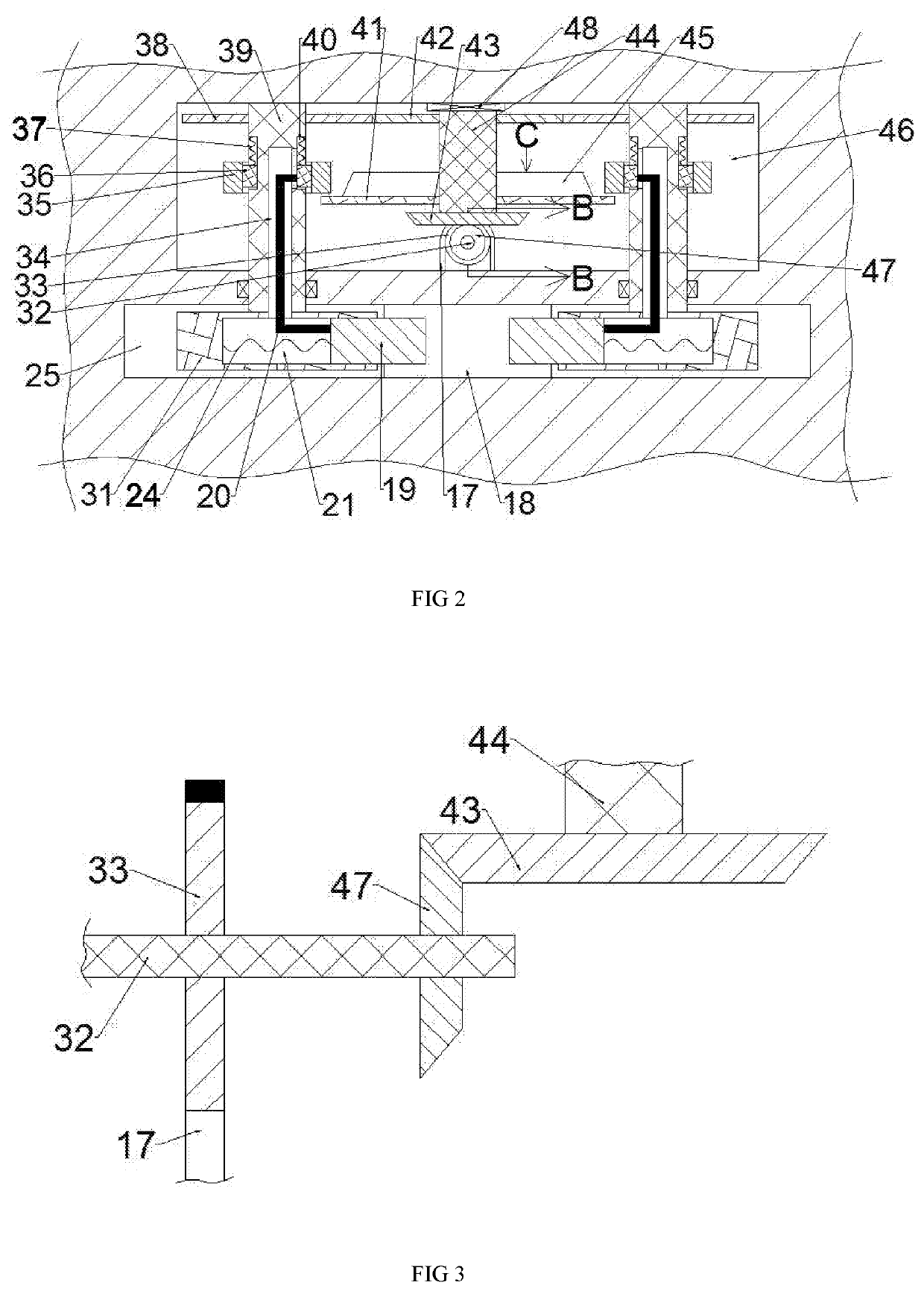 Woolen wool washing apparatus for chemical fiber production