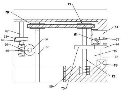 Anti-oxidation maintenance equipment capable of automatically pulling out nails for rubber sole shoes