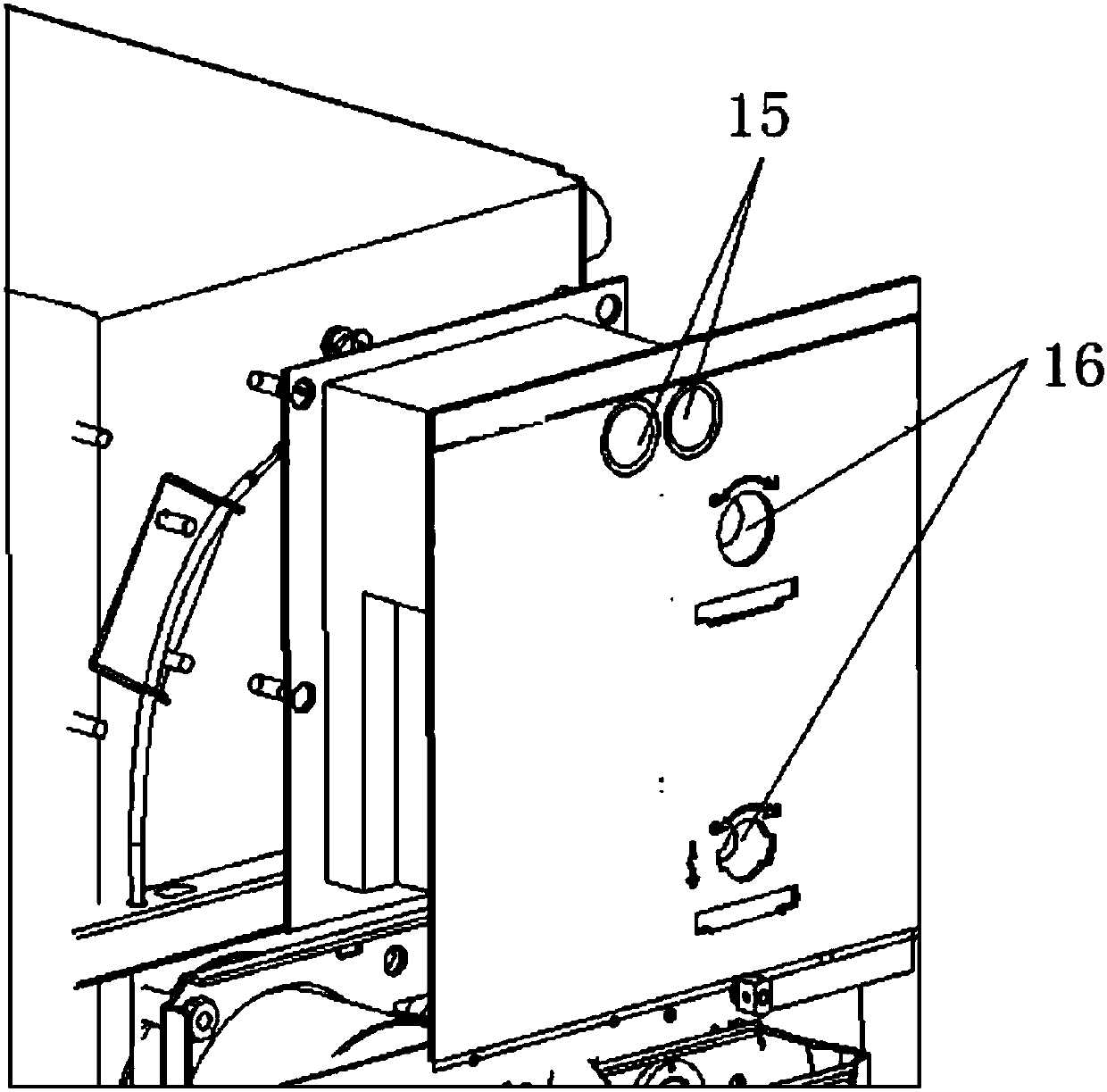 Novel panel device on ring main unit