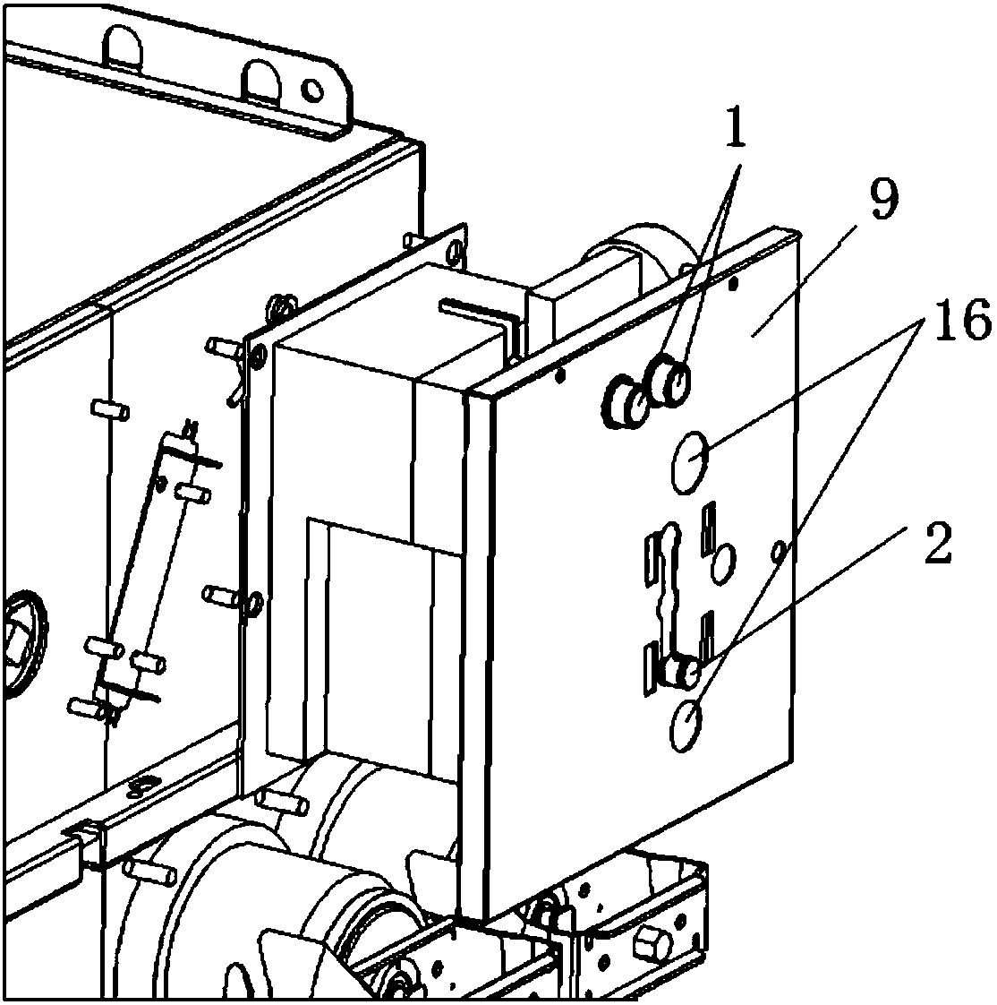 Novel panel device on ring main unit