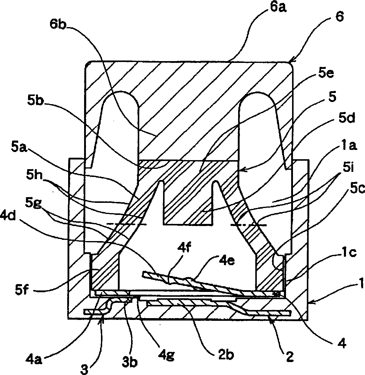 Turnover spring for button switch and button switch using the same