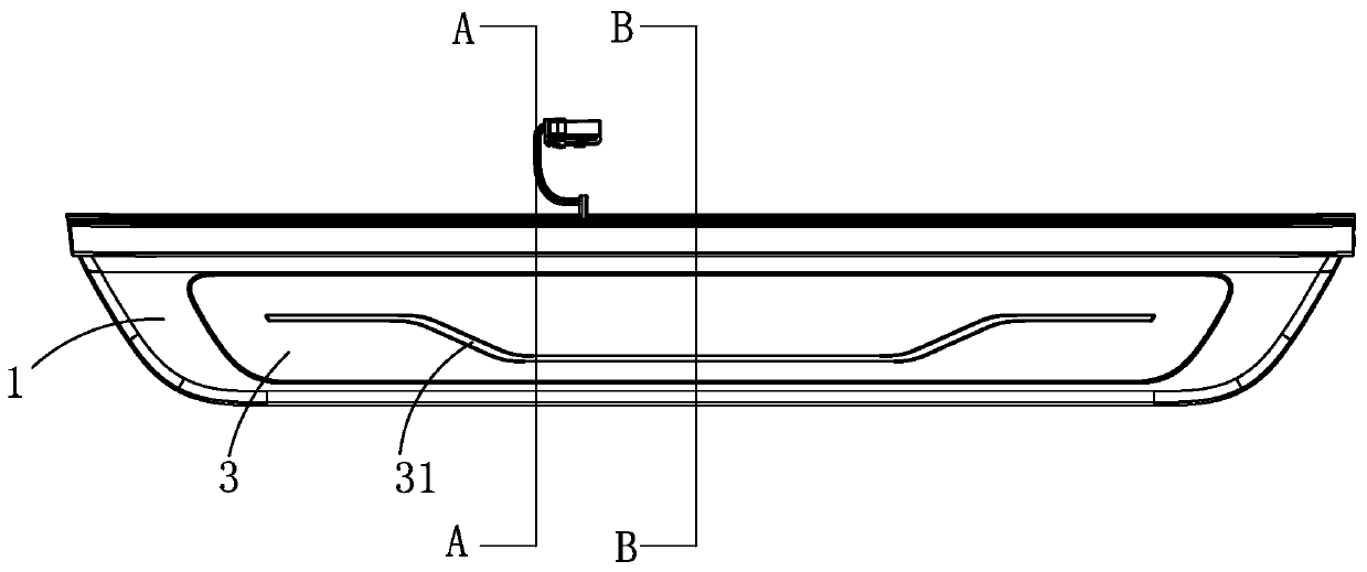 Light-emitting automobile door pedal