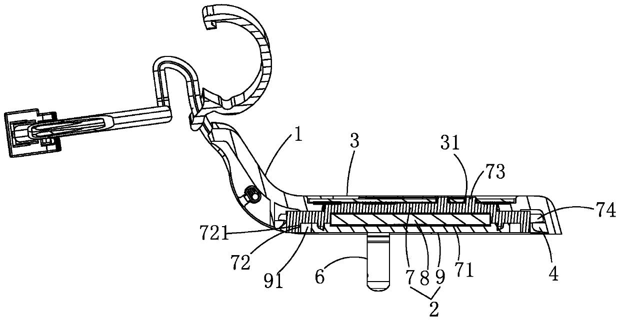 Light-emitting automobile door pedal