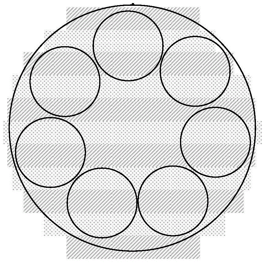 Gas inflowing and cooling device for MOCVD equipment