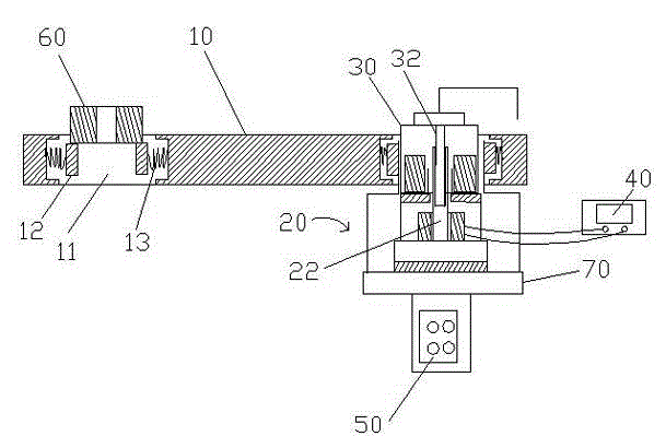 Improved magnet ring inductance online automatic separation equipment