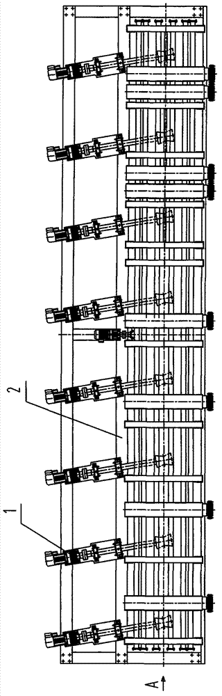 Tunnel steel pipe quenching device and quenching method thereof