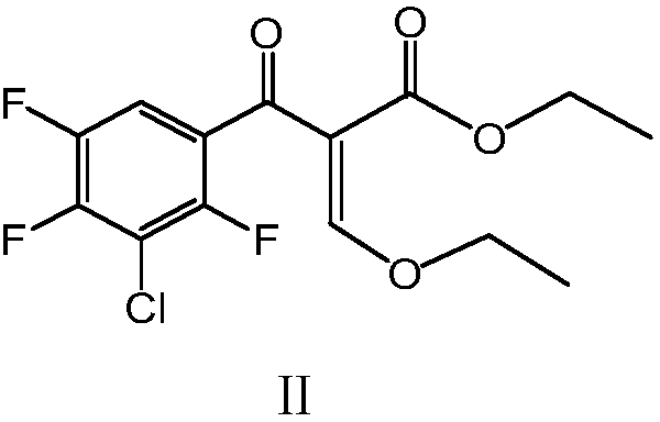 Preparation method of sitafloxacin intermediate