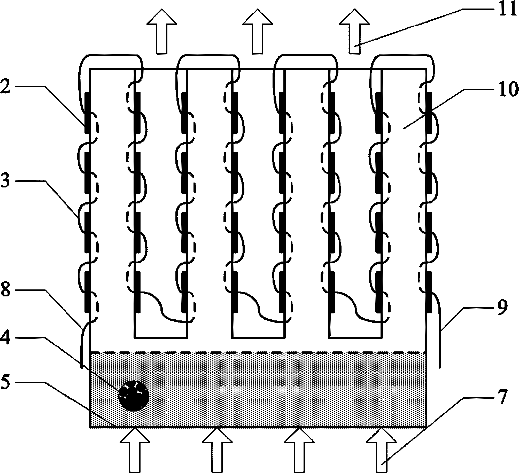 Compact flat-plate solid oxide direct carbon fuel cell stack