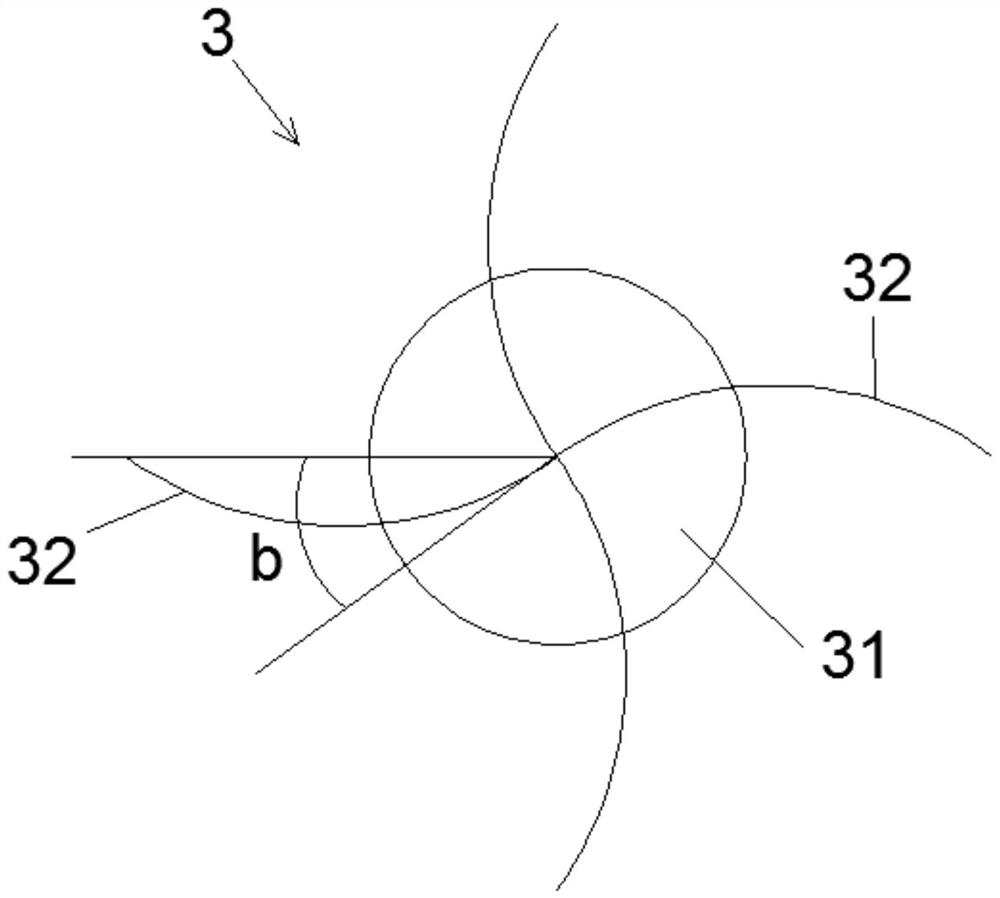 Centrifugal impeller for blood pump and blood pump