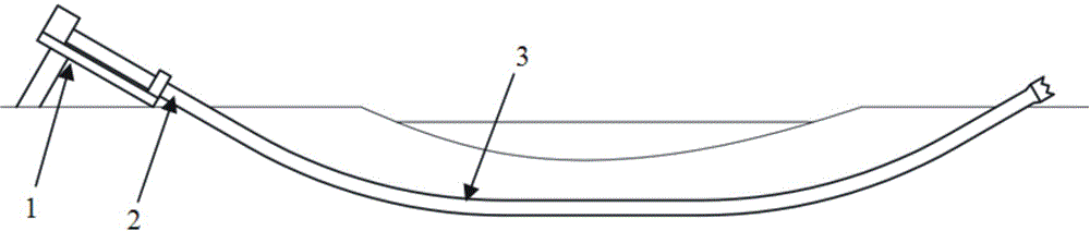 Trenchless pipeline traversing method integrating drilling and propping