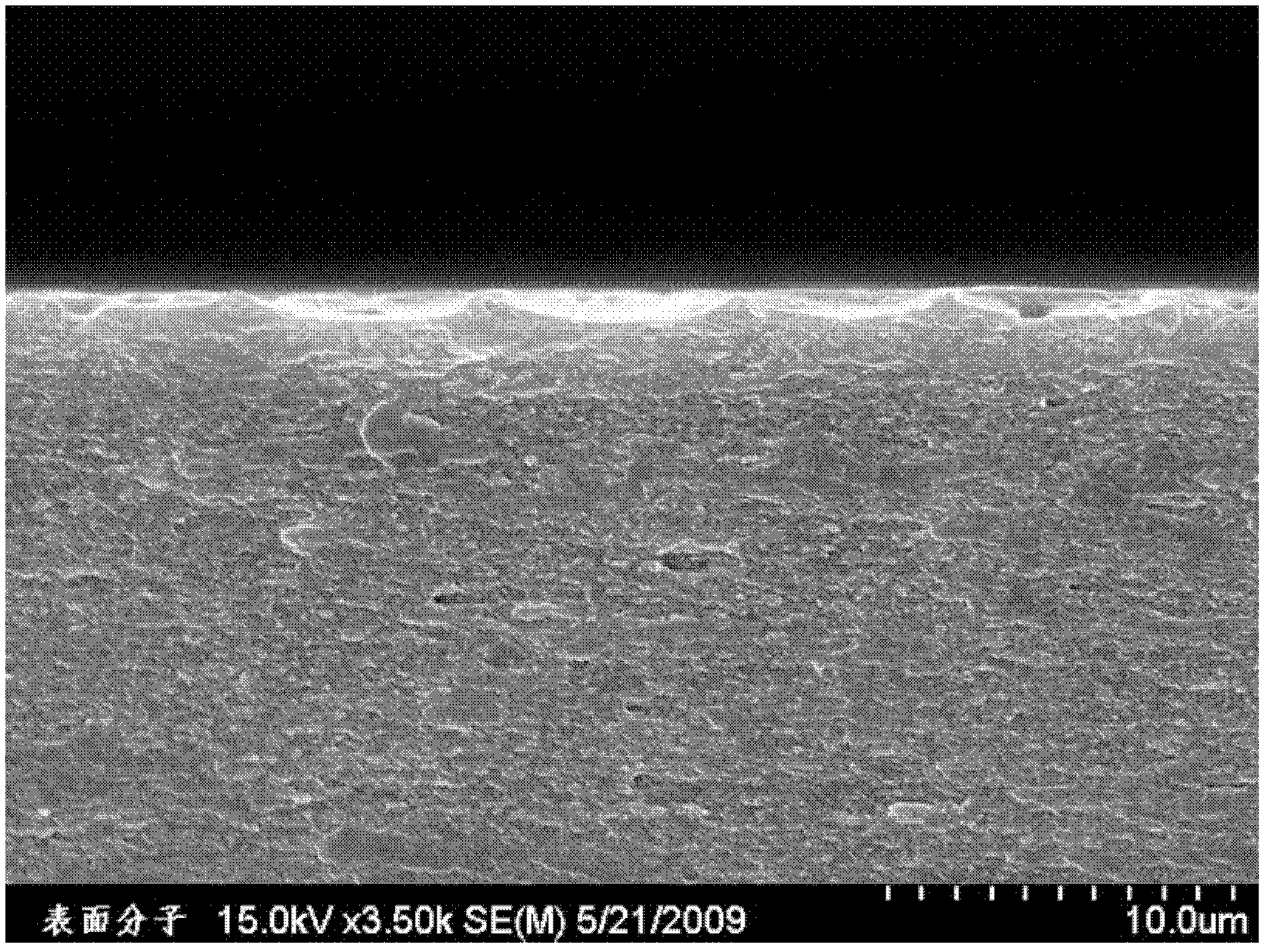 Optical films with controlled surface morphology and the method of manufacturing the same