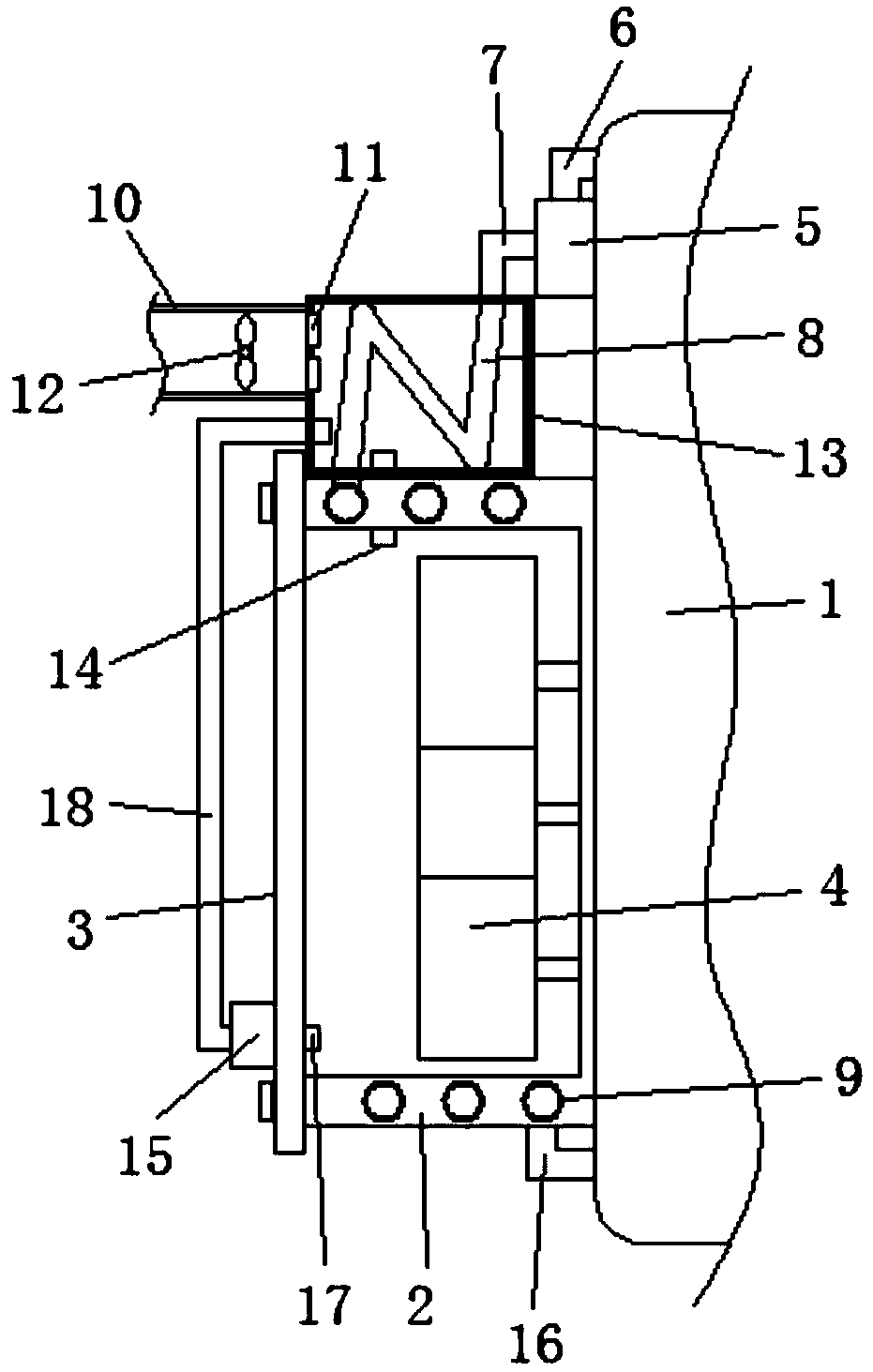 Multifunctional timing gear chamber double-circulation cooling system of diesel engine