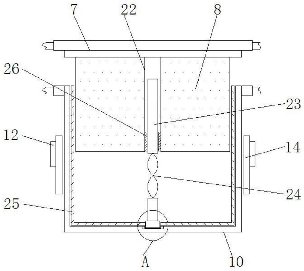 A granulator for western medicine processing with anti-adhesion function